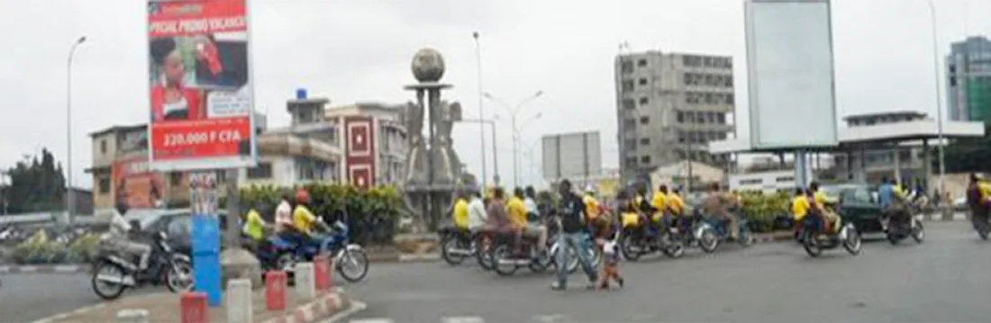 Straßenverkehr in Benin